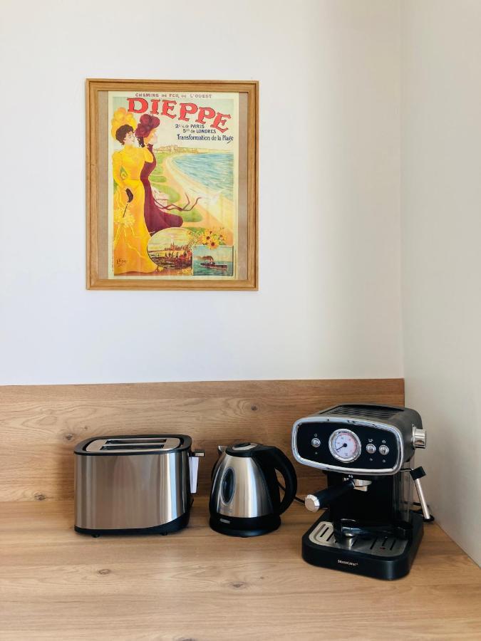 Reve Sale Appartement Vue Mer 2 A 4 Pers Dieppe Esterno foto